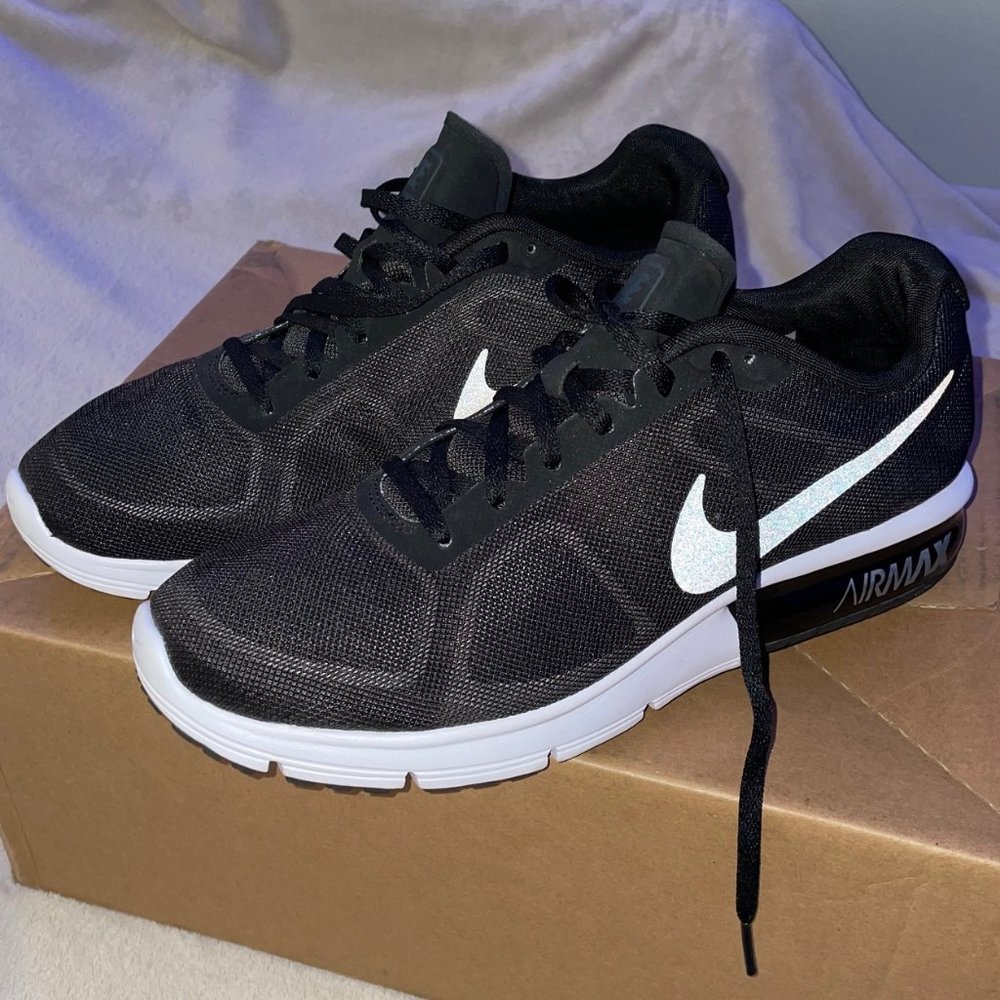 Nike Air Max Tennis Shoes Black Size(10.5)